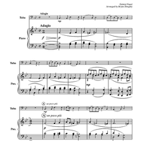Pie Jesu (from Requiem Op. 48, No. 4) - Piano Score