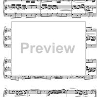 Prelude and Fugue No. 4 KV404A - Score