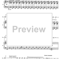 La villegiatura in  panchina [set of parts] - Score