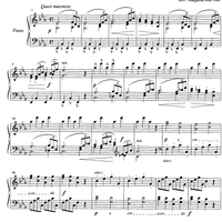 Marche grotesque du Roi d'Ivetot from "Enfantillages" - Piano