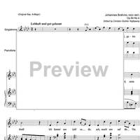 Vergebliches Ständchen Op.84 No. 4