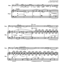 Twilight, Op. 21, No. 3 - Piano Score