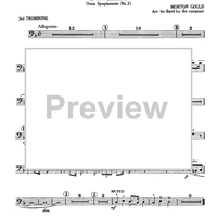 Pavanne (from Symphonette No. 2) - Trombone 3