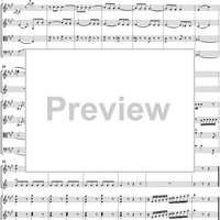 Symphony No. 29 in A Major, Movement 4 - Full Score