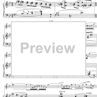 Andante pastorale et Scherzettino - Score