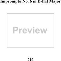 Impromptu no. 6 in D-flat Major - op. 86
