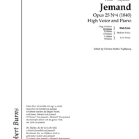 Jemand Op.25 No. 4