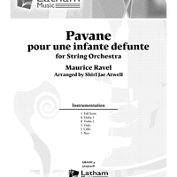 Pavane pour une infante defunte - Score