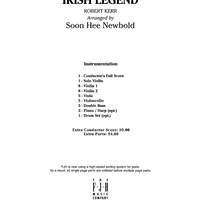 Irish Legend - Score Cover