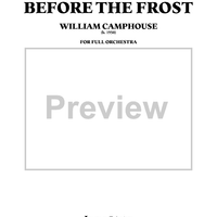 Before the Frost - Score