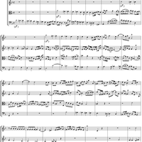 String Quartet No. 13, Movement 4 - Score