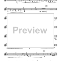 Fughetta - Clarinet 2 in Bb