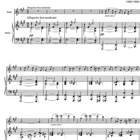 Sonata A Major - Score