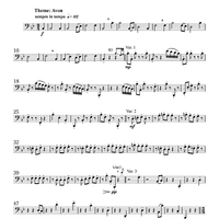 Hymnal Variations - for woodwind trio - Bassoon
