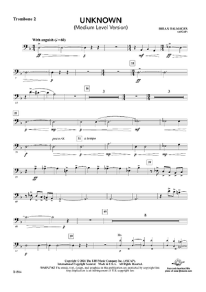 Unknown (Medium Level Version) - Trombone 2