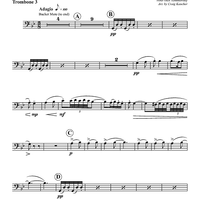 Suite from ''The Nutcracker''. Danse arabe - Trombone 3