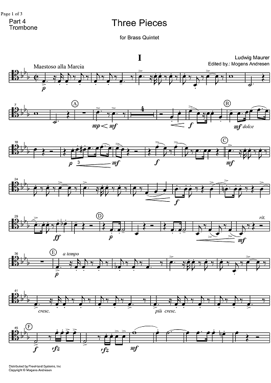 Mother 3 - Love Theme Sheet music for Trombone (Brass Duet)