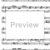 Sonata d minor BWV 964 arr. of violinsonata BWV 1003