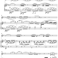 Violin Sonata No. 26 in B-flat Major, K317d - Full Score