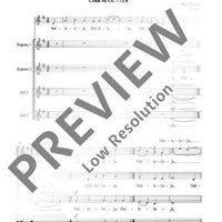 Würzburger Halleluja - Choral Score