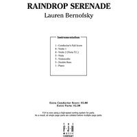 Raindrop Serenade - Score