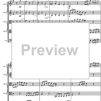 String Quintet C Major Op.29 - Score