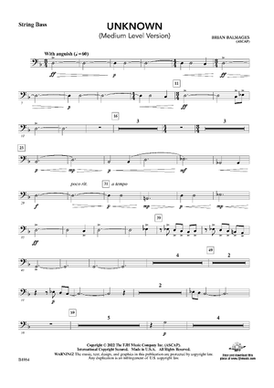 Unknown (Medium Level Version) - String Bass (opt.)