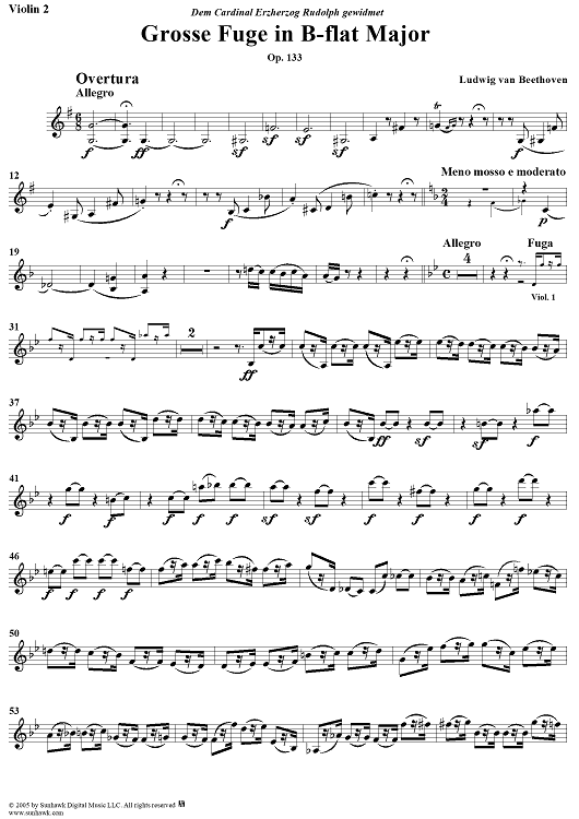 Op. 133 - Violin 2