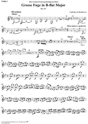 Op. 133 - Violin 2