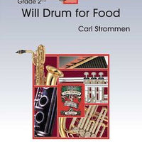 Will Drum for Food - Score