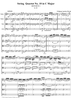 String Quartet No. 10, Movement 1 - Score