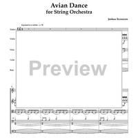 Avian Dance - Score