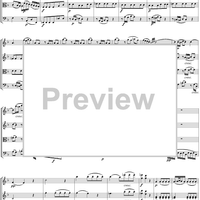 String Quartet No. 19, Movement 2 - Score