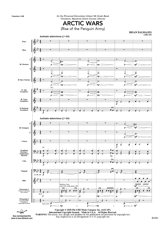 Arctic Wars (Rise of the Penguin Army) - Score