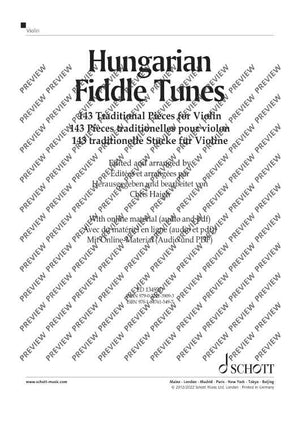 Hungarian Fiddle Tunes