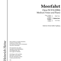 Meerfahrt Op.96 No. 4