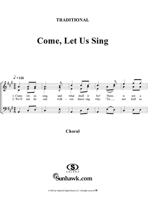 Come, Let Us Sing