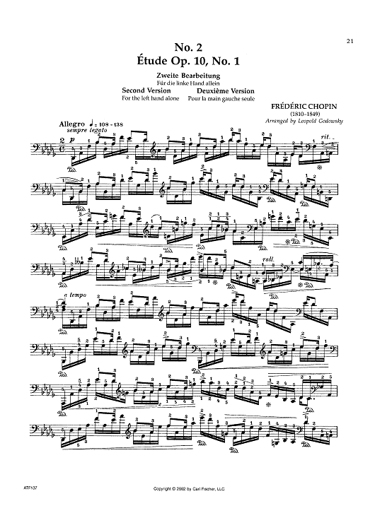 ☆ Rubinstein-Etude No.1 Sheet Music pdf, - Free Score Download ☆