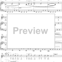 La forza del destino, Act 1, No. 4, Scena and Duet. "Ah! per sempre" and "Seguirti fino agl'ultimi" - Score