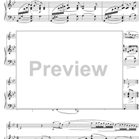 Andante pastorale et Scherzettino - Score