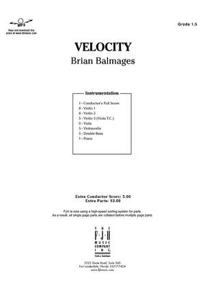 Velocity - Score Cover