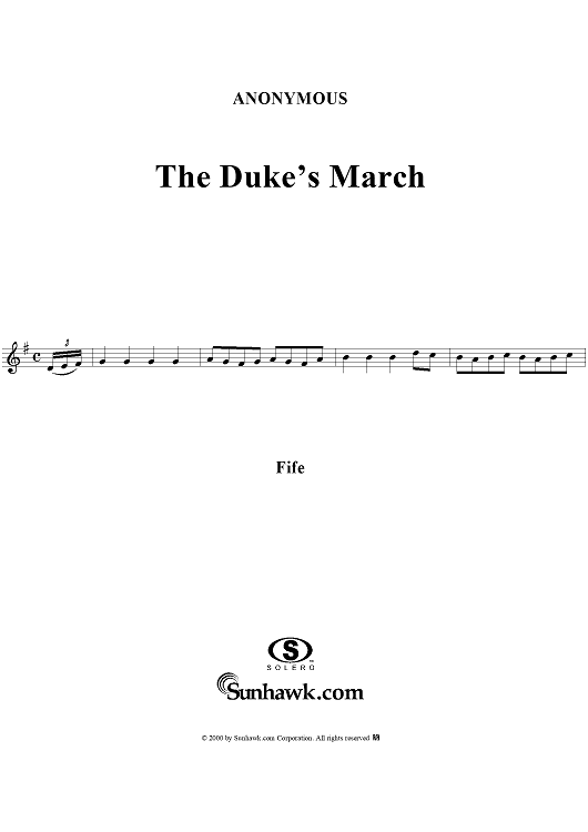 The Duke's March