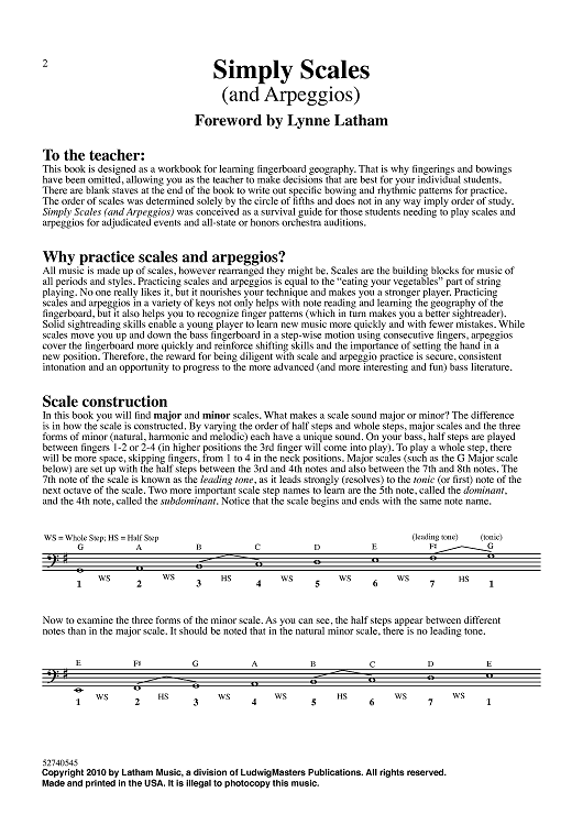 Simply Scales (and Arpeggios)