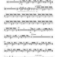 That Which Binds Us (Theme and Variations) - Percussion 1