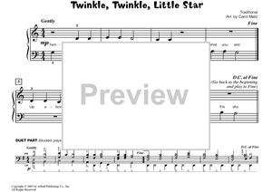 Twinkle, Twinkle, Little Star