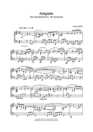 'Adagietto' From Symphony No. 5 (4th Movement)