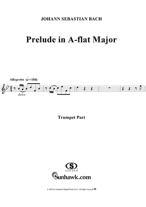 Prelude in A-flat Major - Trumpet