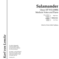 Salamander Op.107 No. 2