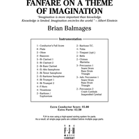 Fanfare on a Theme of Imagination - Score