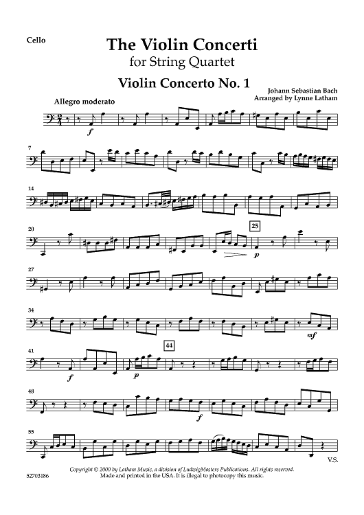 The Violin Concerti - Cello